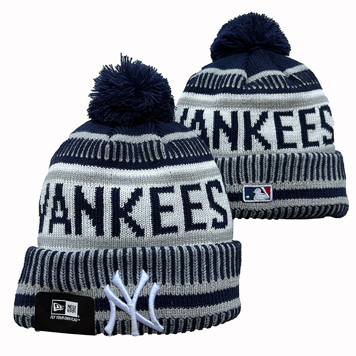 New York Yankees MLB Era winter Hat with Pom product image 1