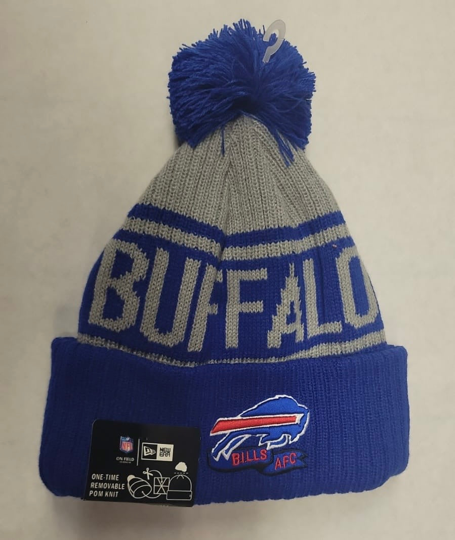 Buffalo Bills NFL New Era winter Hat with Pom product image 1