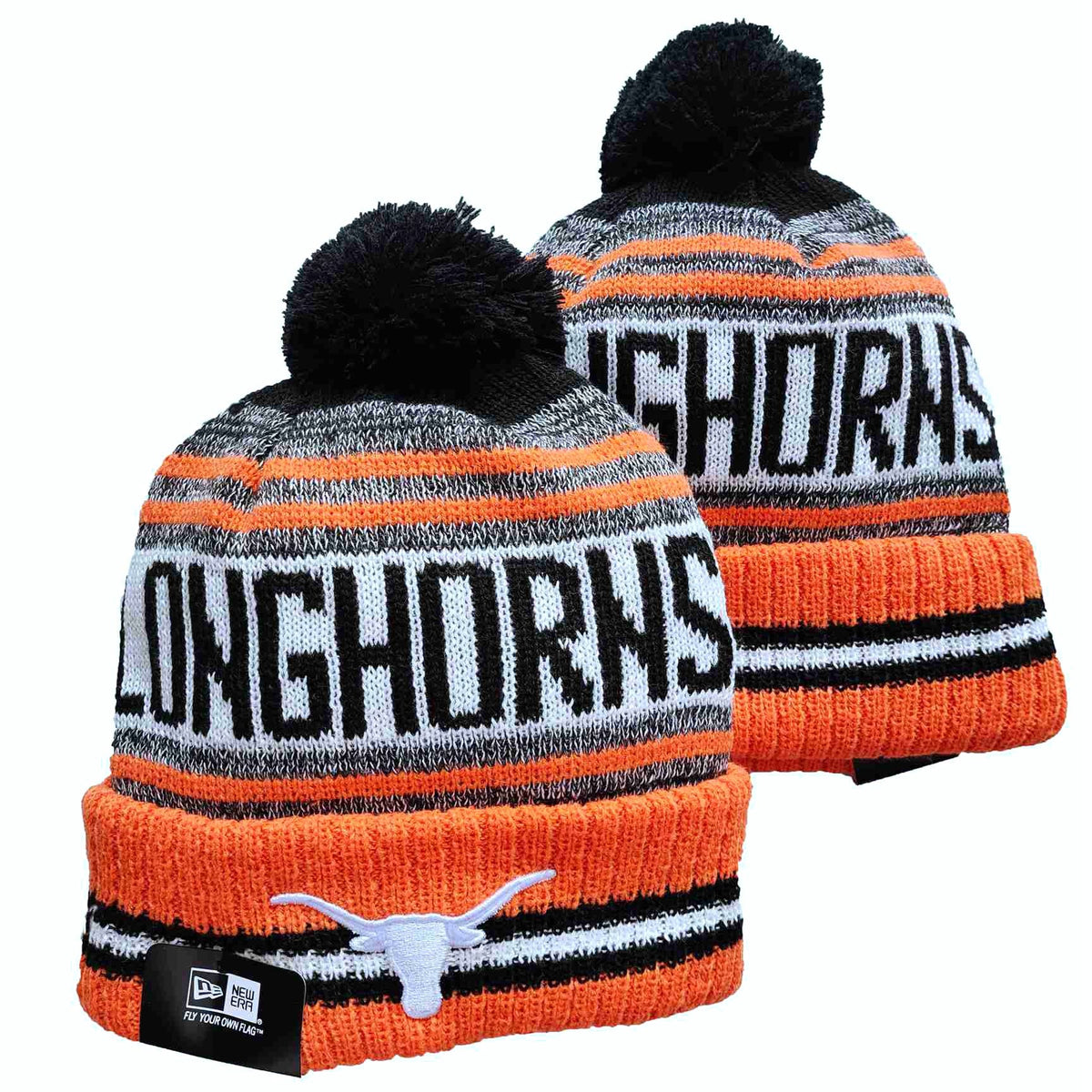 Texas Longhorns NCAA New Era winter Hat with Pom product image 1