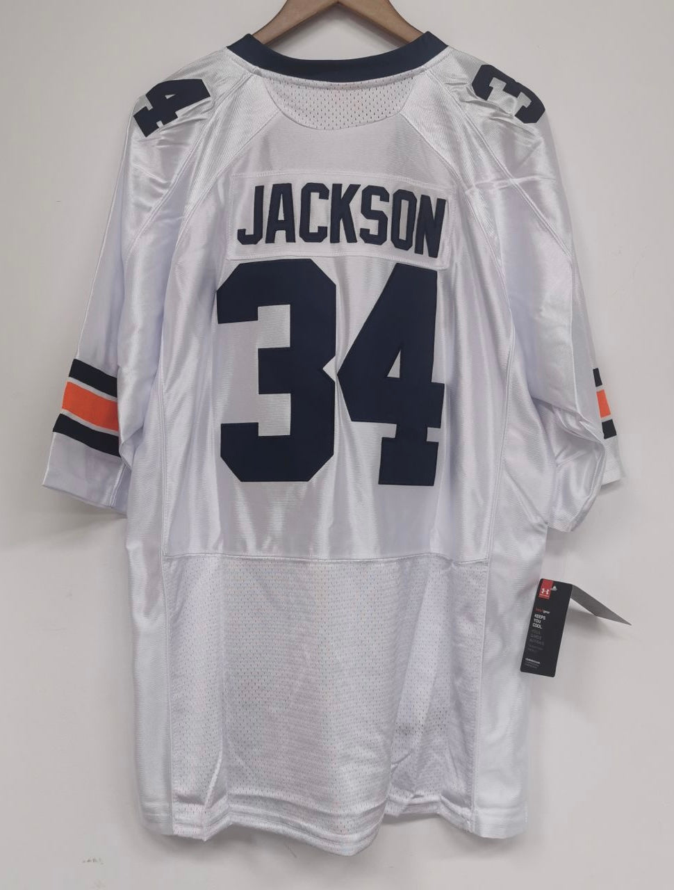 Bo Jackson Auburn Tigers Jersey White product image 3