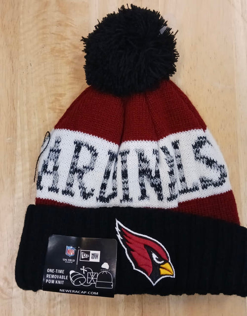 Arizona Cardinals NFL New Era winter knit Hat with Pom product image 1