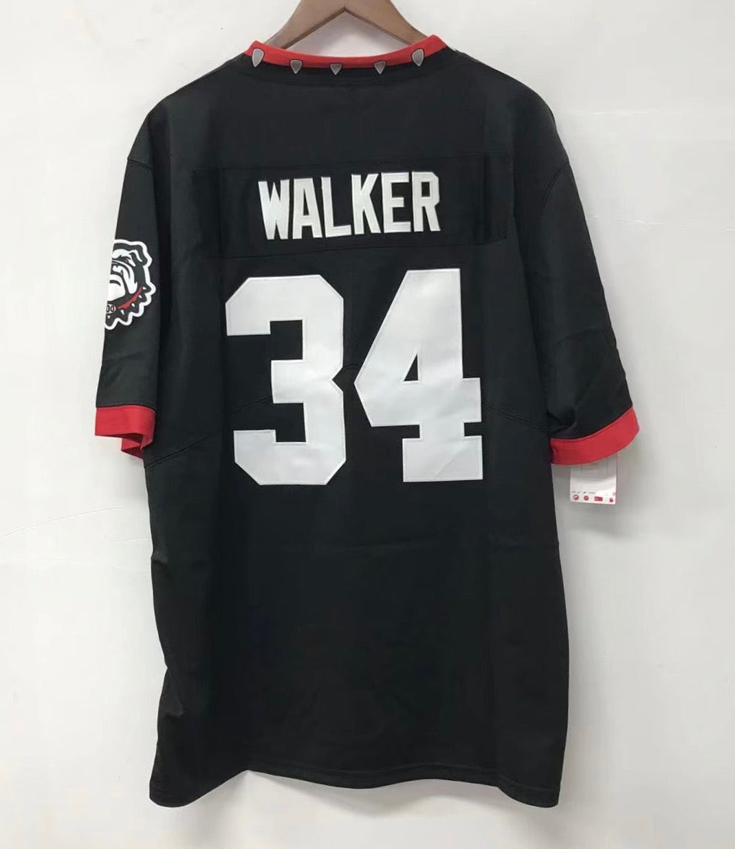 Herschel Walker Georgia Bulldogs Official NCAA jersey black product image 1