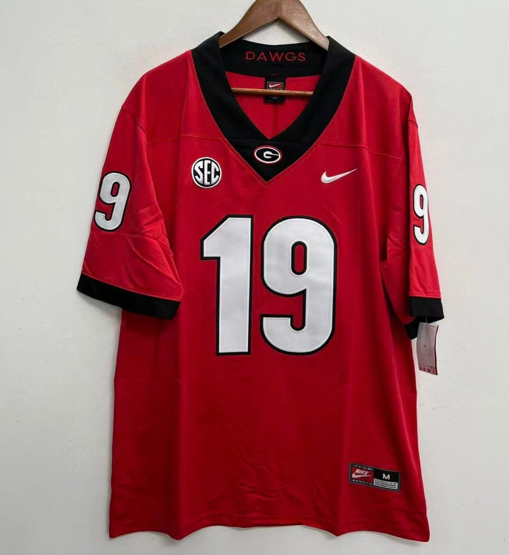 Brock Bowers Georgia Bulldogs Official NCAA Nike Jersey red product image 2
