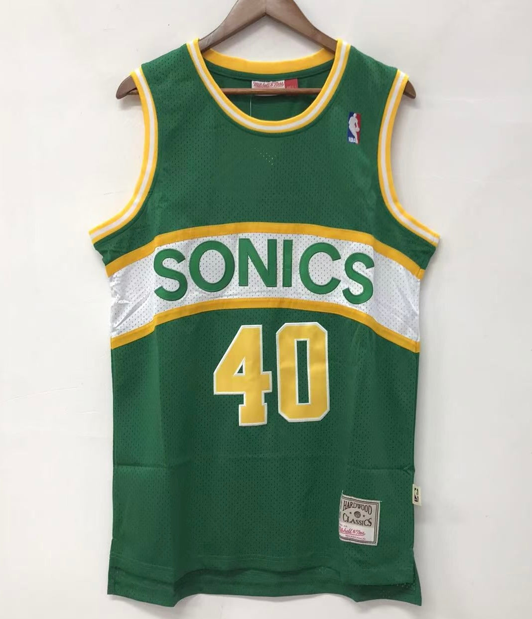 Shawn Kemp Seattle SuperSonics Official NBA Mitchell & Ness product image 2