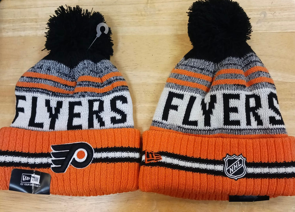 Philadelphia Flyers NHL New Era winter Hat with Pom product image 2