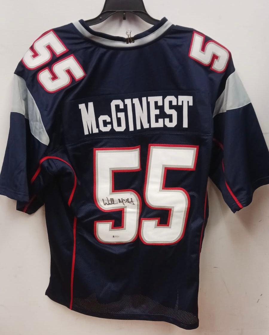 Willie McGinest New England Patriots autographed Jersey product image 1