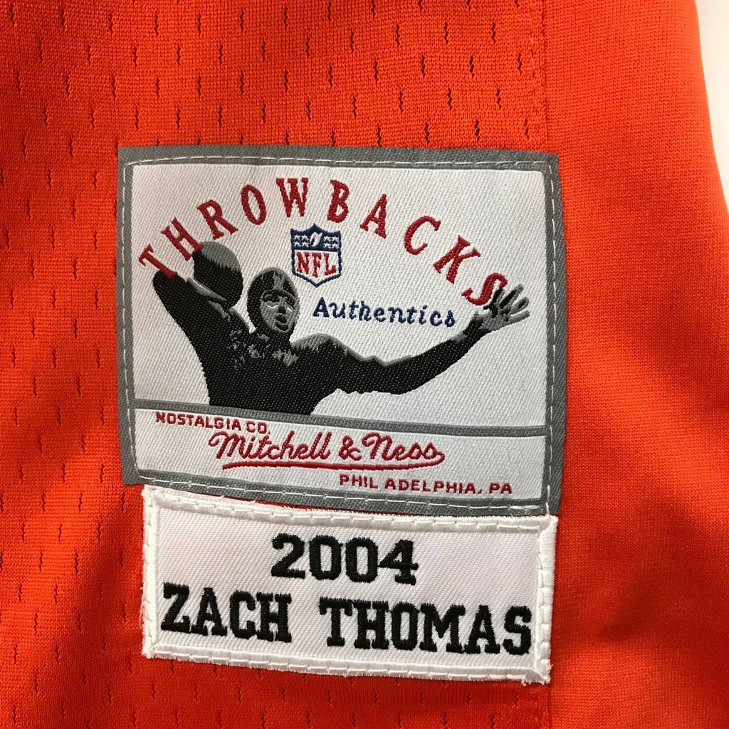 Zach Thomas 2004 Miami Dolphins Official NFL Mitchell & product image 3