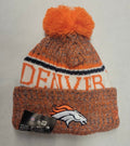 Denver Broncos NFL New Era winter Hat with Pom product image 1