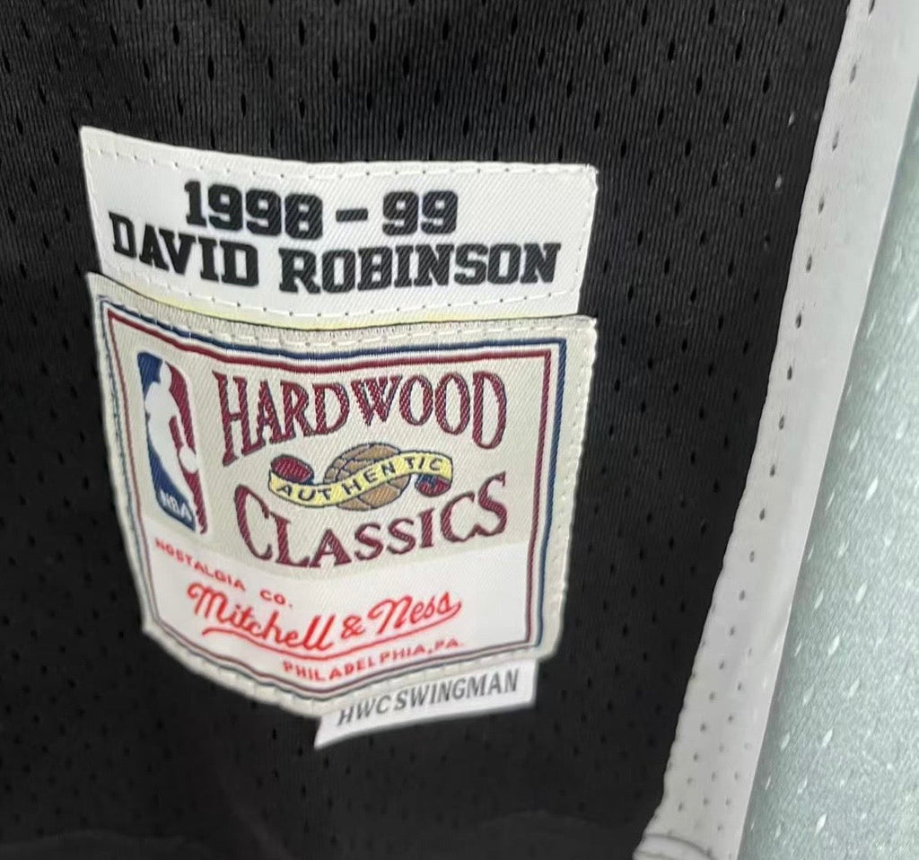 David Robinson San Antonio Spurs Official NBA Mitchell & product image 3