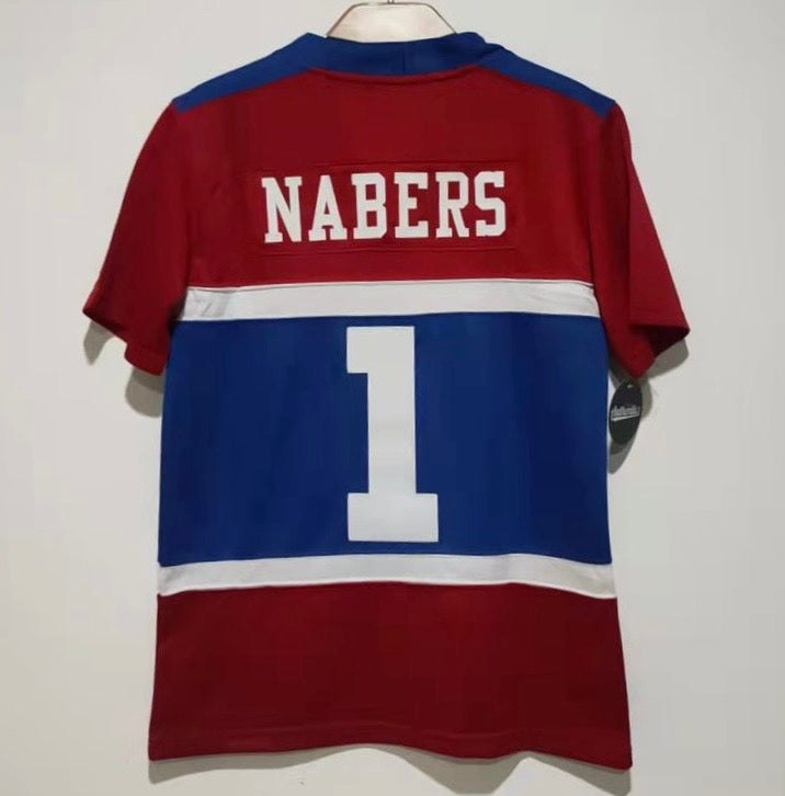 Malik Nabers YOUTH New York Giants Jersey 100 years patch product image 1