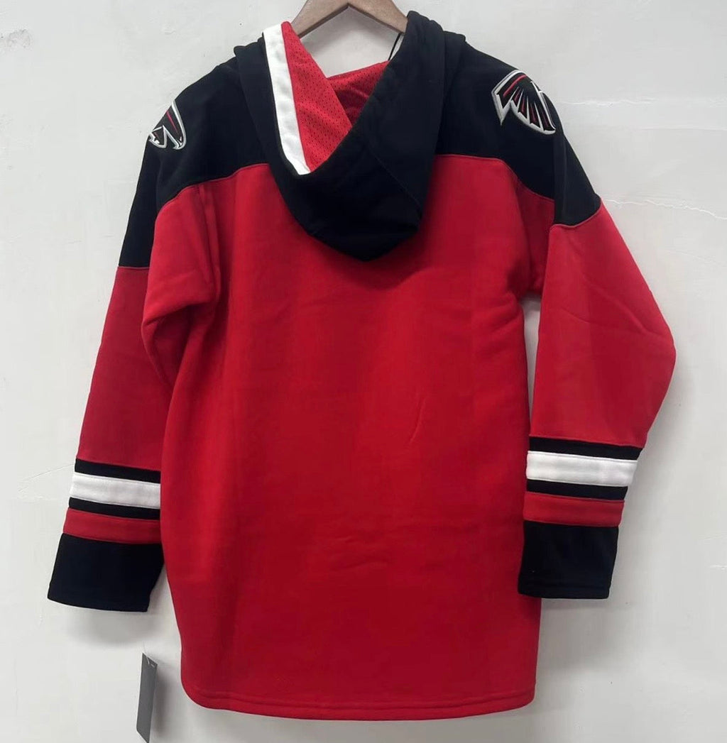 Atlanta Falcons NFL Hockey style hoodie product image 2