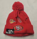 San Francisco 49ers NFL New Era winter Hat with Pom product image 1