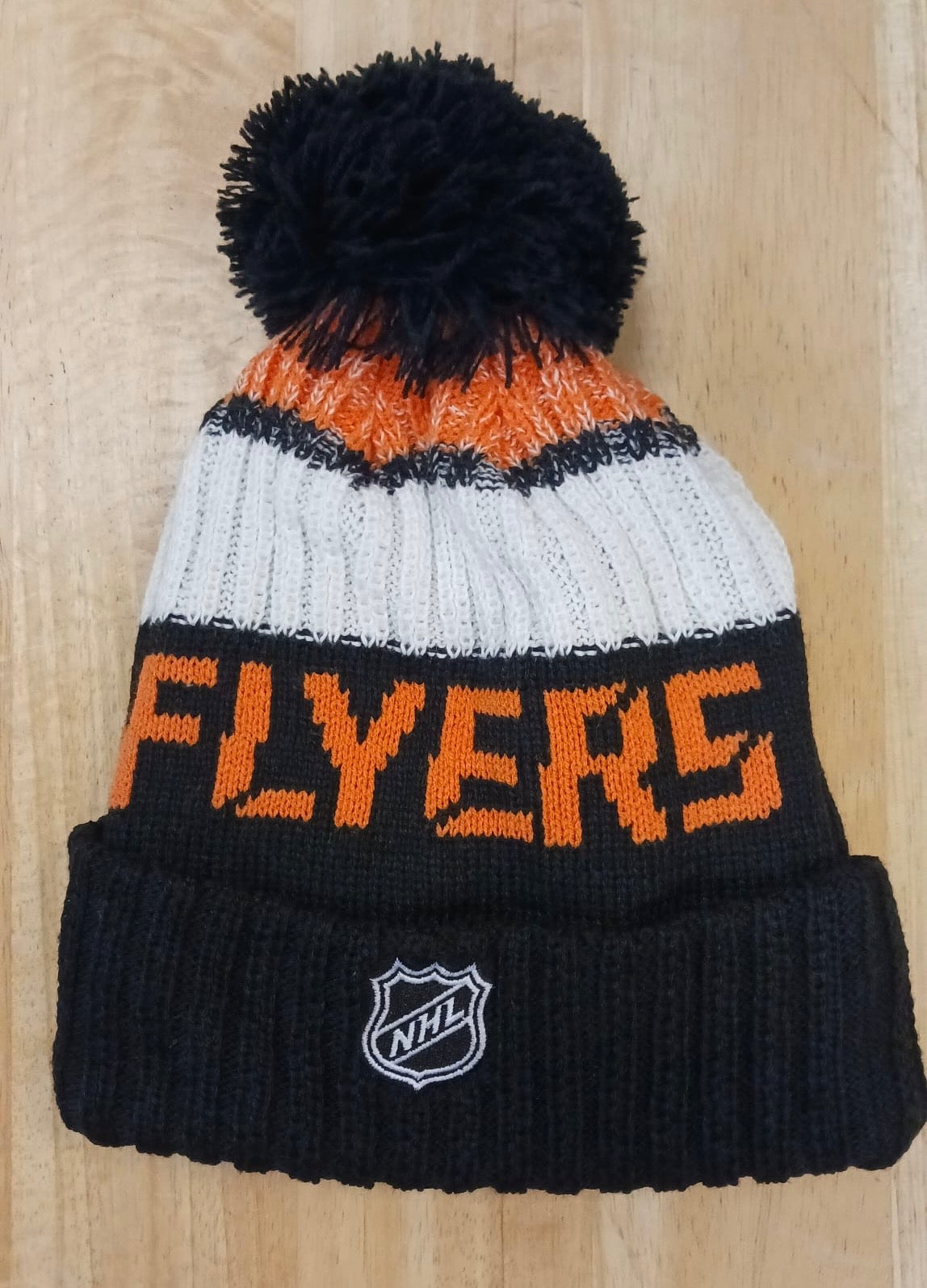 Philadelphia Flyers NHL New Era winter Hat with Pom product image 3