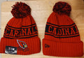 Arizona Cardinals NFL New Era winter knit Hat with Pom product image 1