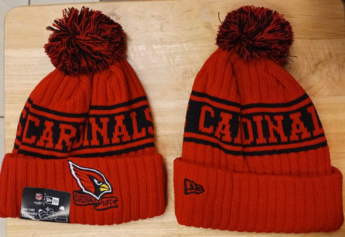 Arizona Cardinals NFL New Era winter knit Hat with Pom product image 1