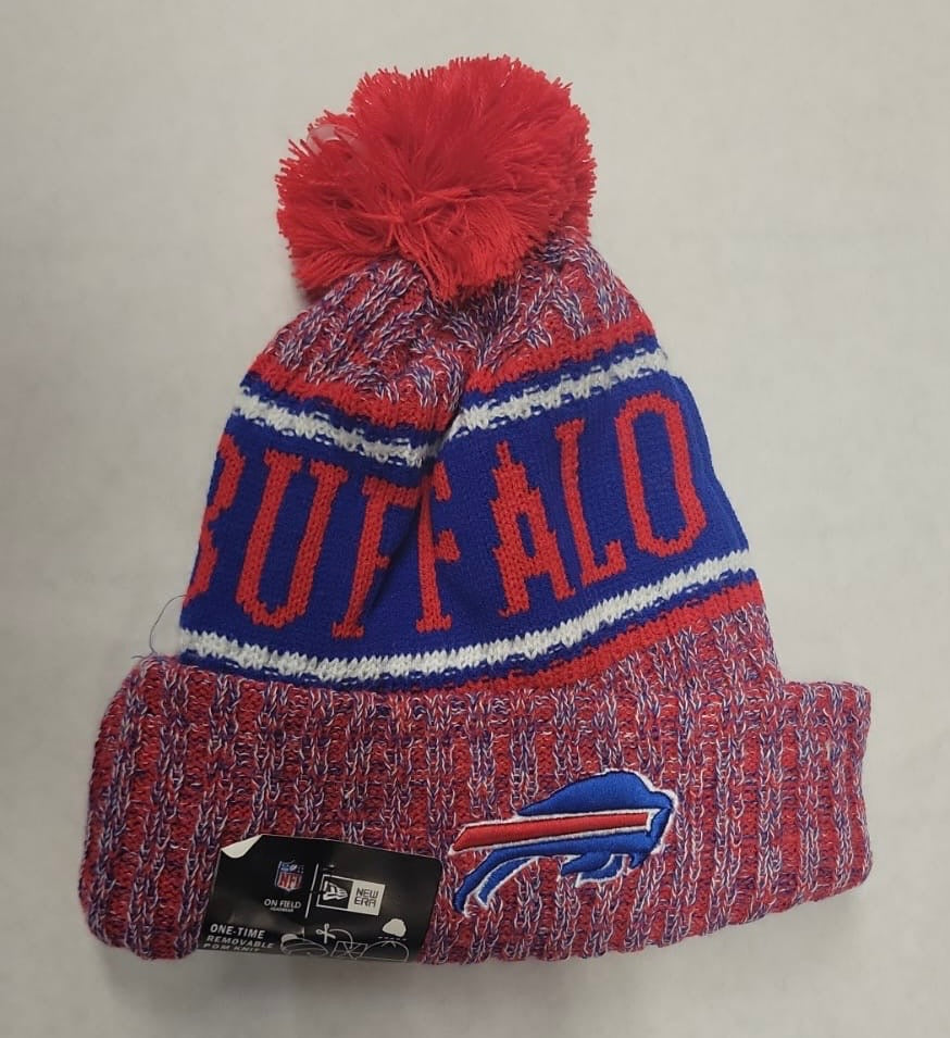 Buffalo Bills NFL New Era winter Hat with Pom product image 1