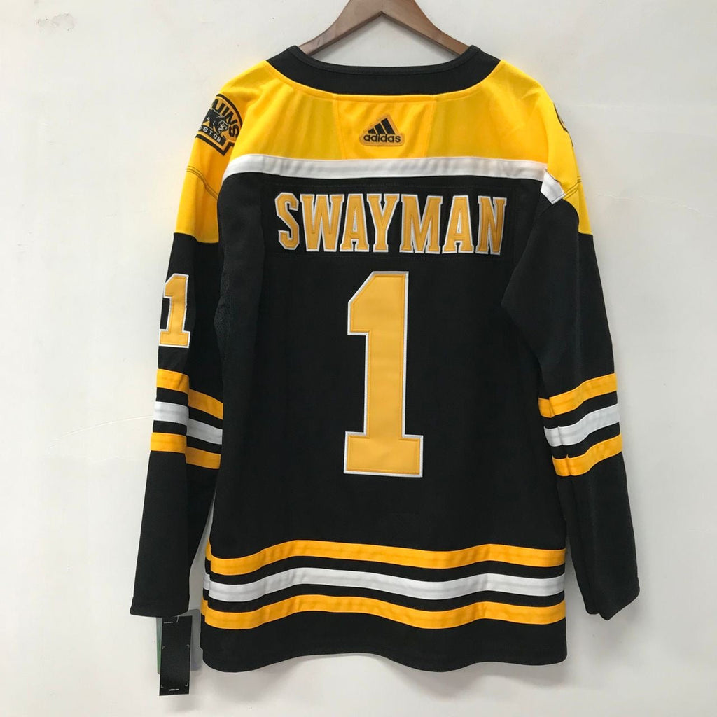 Jeremy Swayman Boston Bruins Official NHL Jersey Adidas product image 1