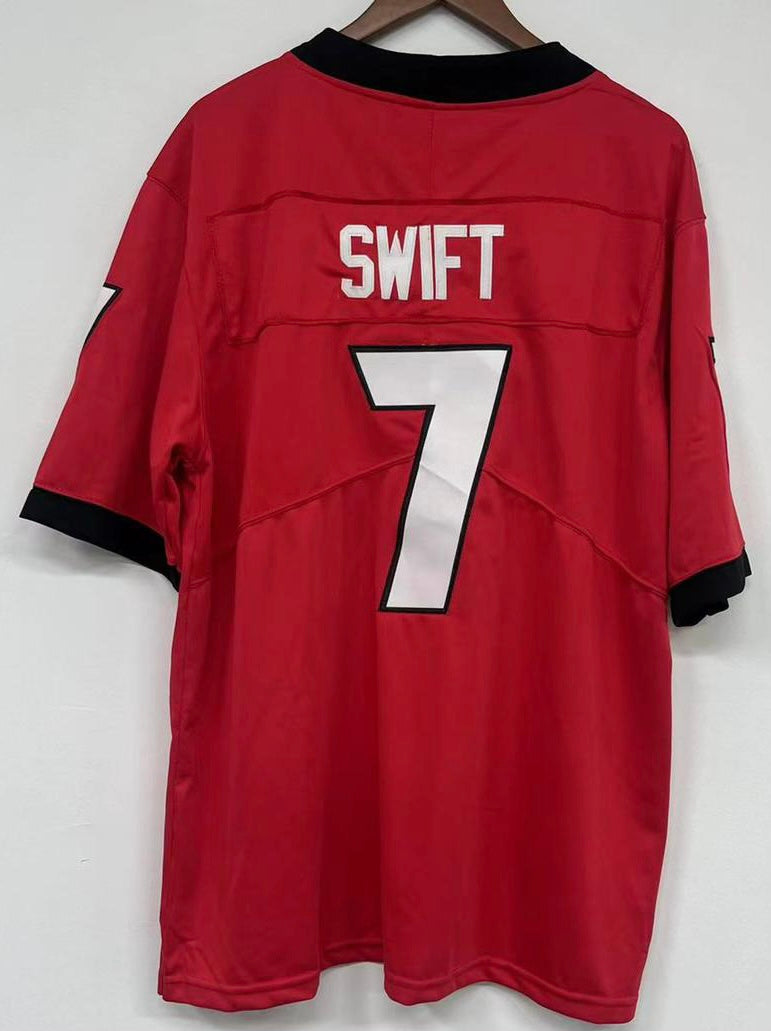 D'Andre Swift Georgia Bulldogs Official NCAA Nike Jersey red product image 2