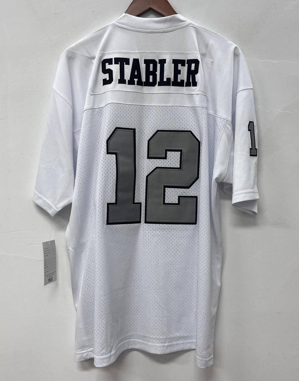 Ken Stabler Oakland Raiders NFL Mitchell & Ness Jersey white product image 1