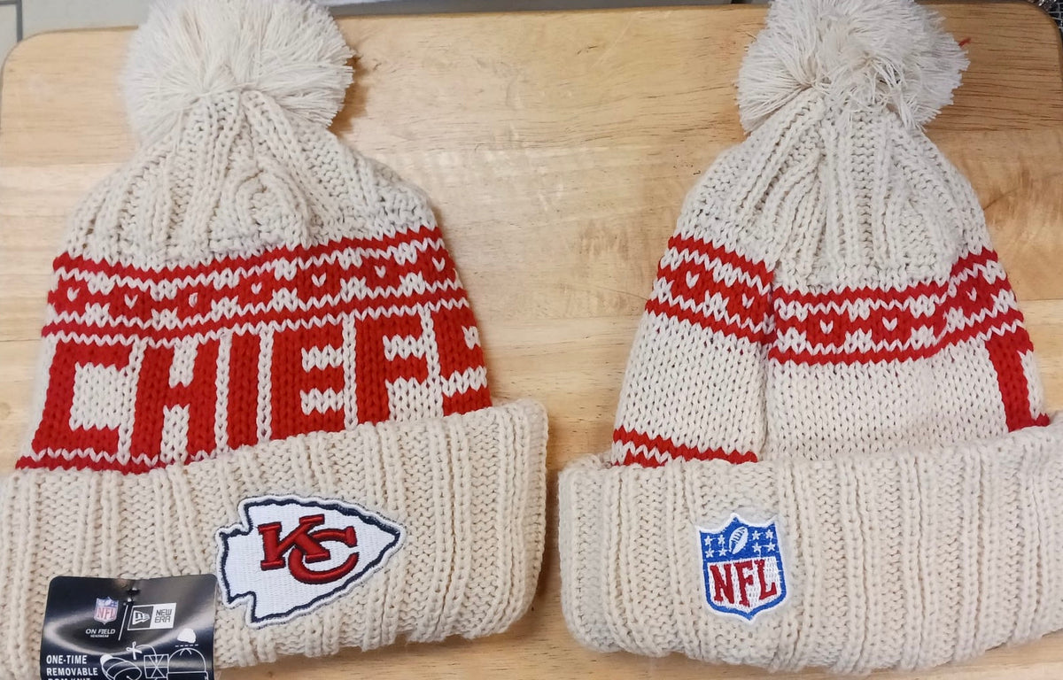 Kansas City Chiefs NFL New Era winter knit Hat with Pom product image 1