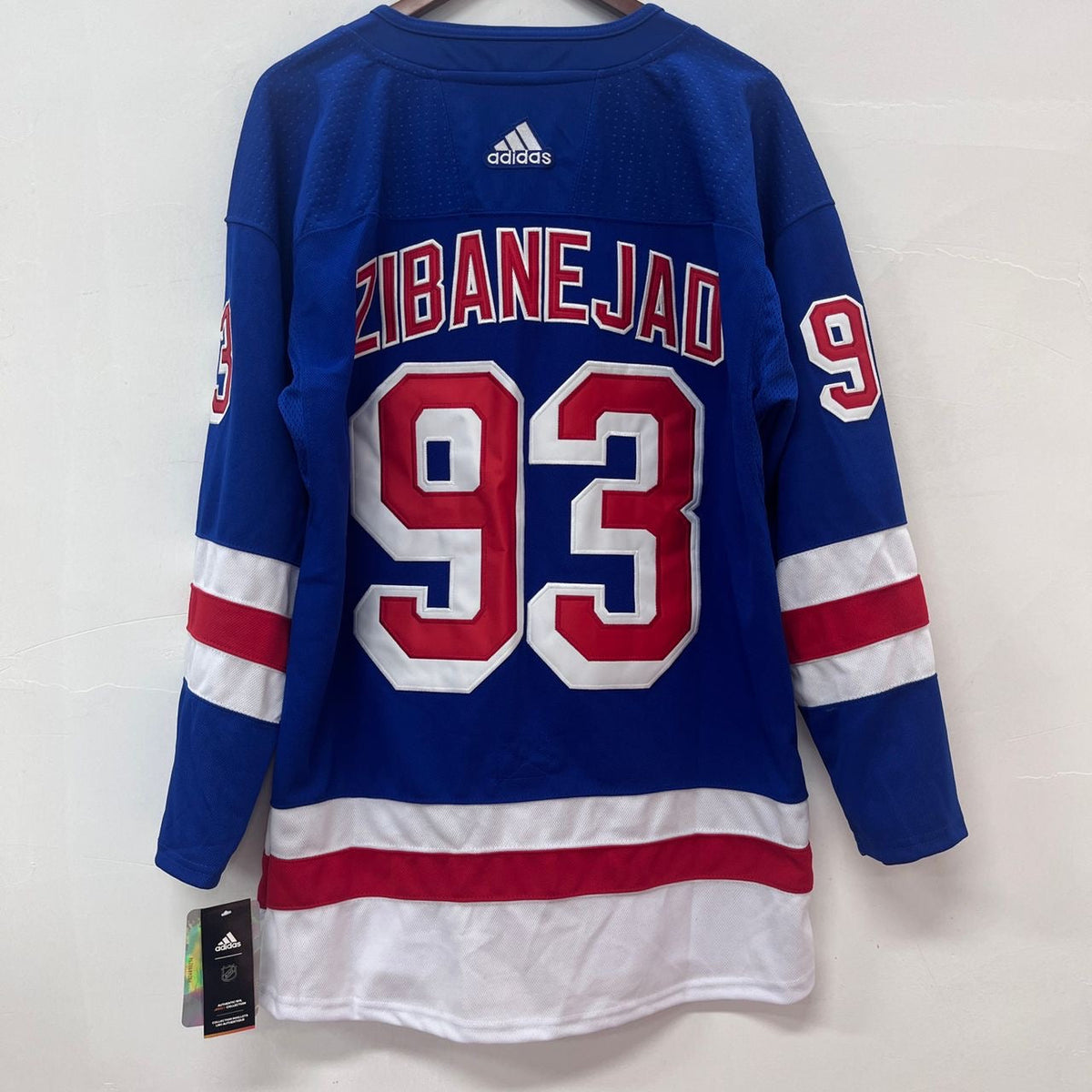 Mika Zibanejad New York Rangers Official NHL Adidas Jersey product image 1