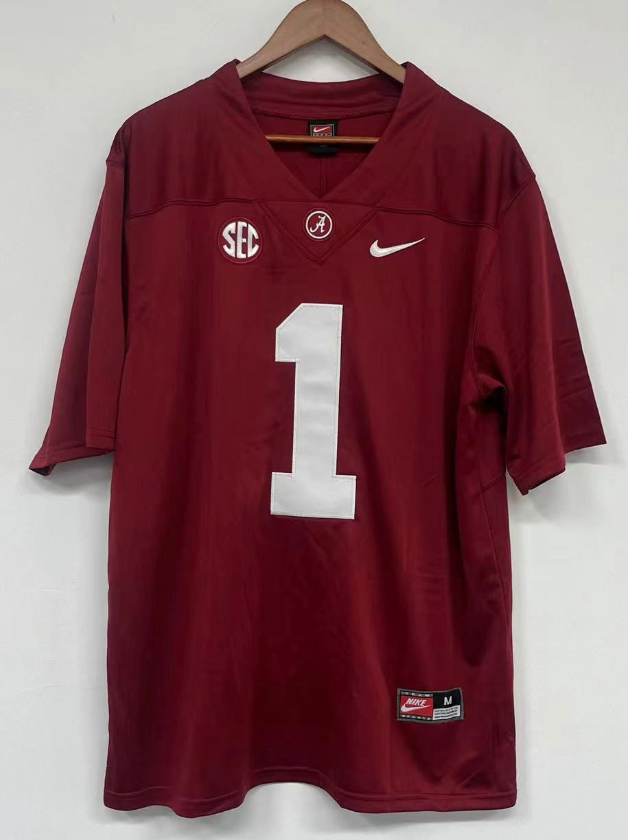 Nick Saban Alabama Crimson Tide Official NCAA Nike Jersey product image 4