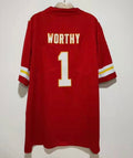 Xavier Worthy Kansas City Chiefs Classic Authentics Jersey product image 1