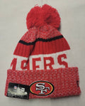 San Francisco 49ers NFL New Era winter Hat with Pom product image 1