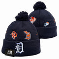 Detroit Tigers MLB New Era winter Hat with Pom product image 1