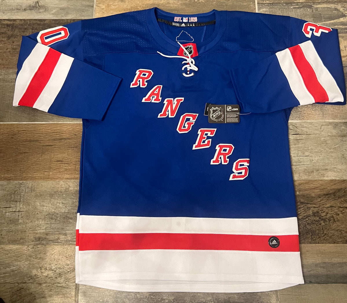 Henrik Lundqvist New York Rangers autographed jersey COA product image 4