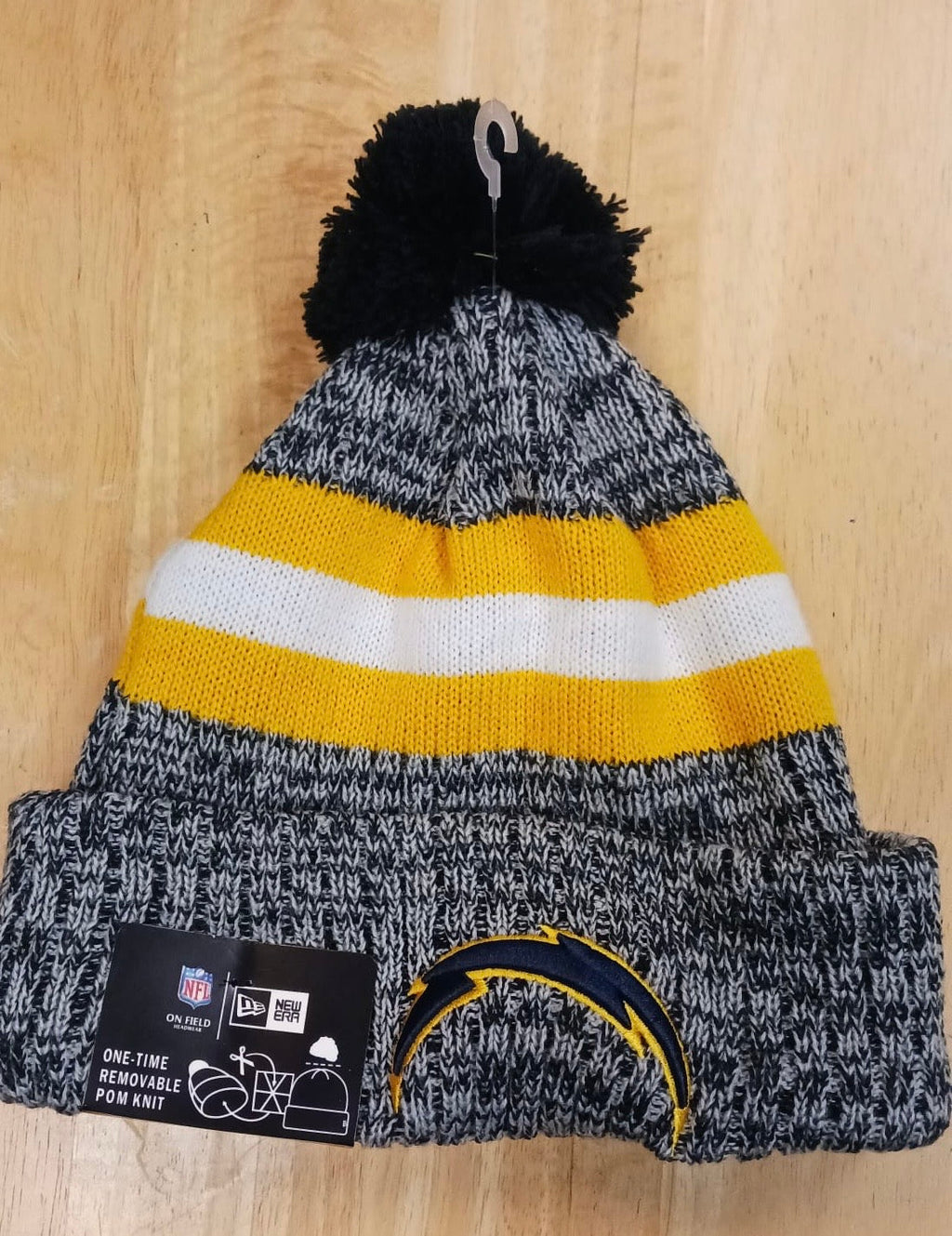 Los Angeles Chargers NFL New Era winter Hat with Pom product image 1