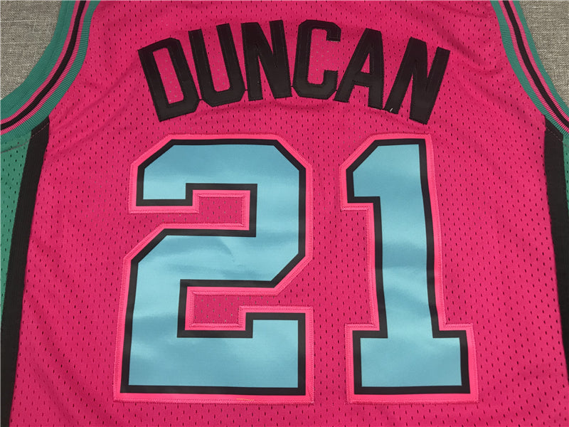 Tim Duncan San Antonio Spurs Jersey pink Mitchell & Ness product image 4