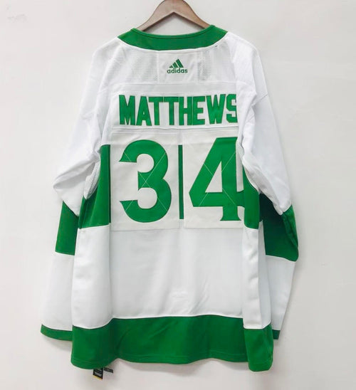 Auston Matthews Toronto Maple Leafs Jersey Saint Patrick’s product image 2