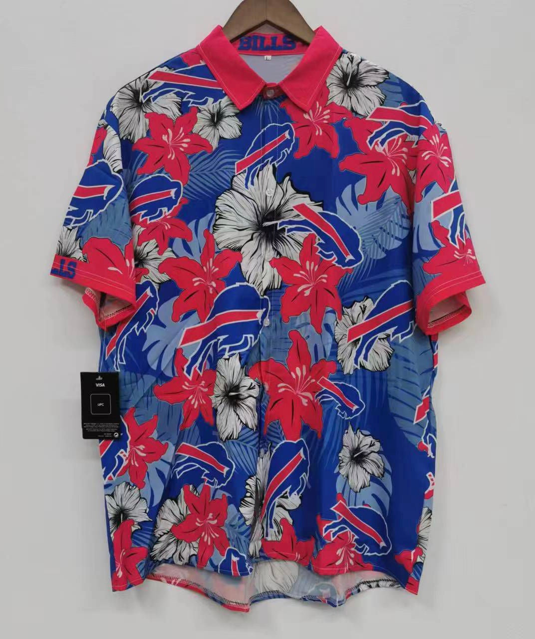 Buffalo Bills Official NFL Floral Palm shirt product image 1