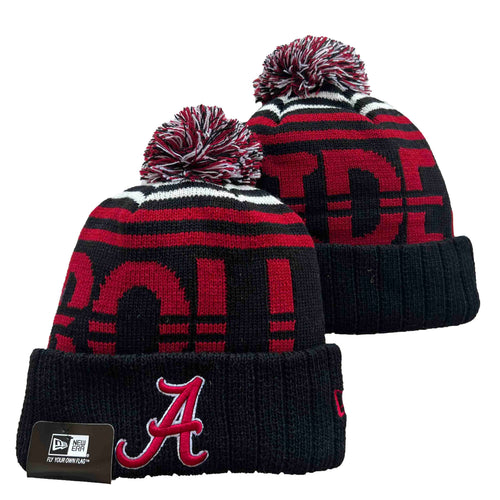 Alabama Crimson Tide NCAA New Era winter Hat with Pom product image 1
