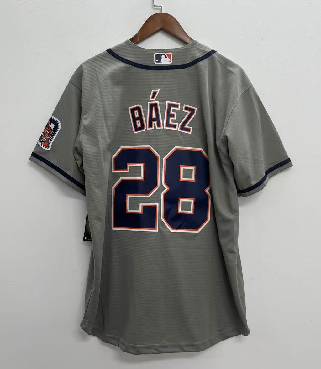 Javier Báez Detroit Tigers Jersey gray product image 2
