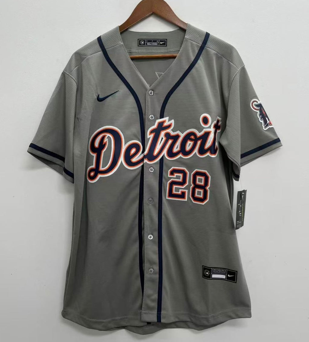 Javier Báez Detroit Tigers Jersey gray product image 3