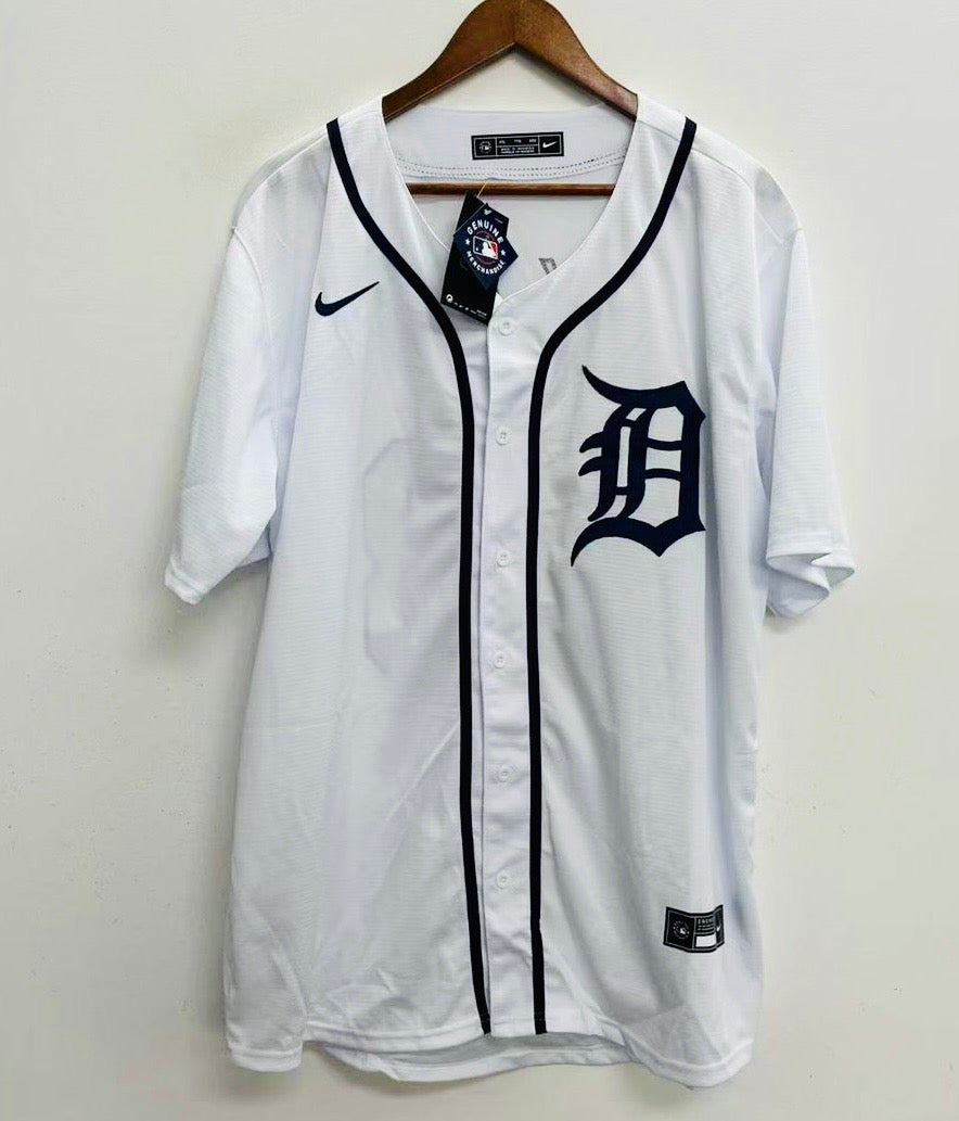 Javier Báez Detroit Tigers Official MLB Nike Jersey white product image 3