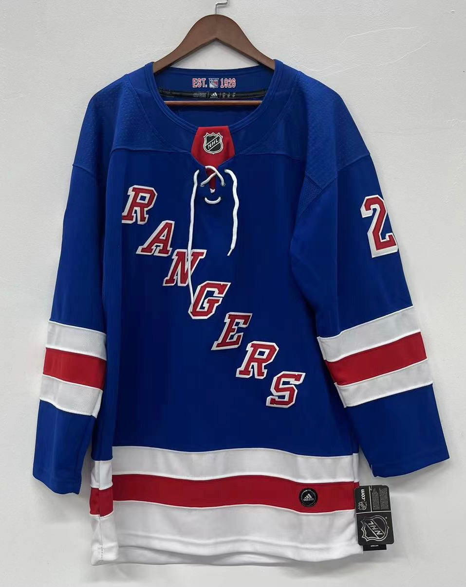 Adam Fox New York Rangers Official NHL Adidas Jersey Blue product image 2