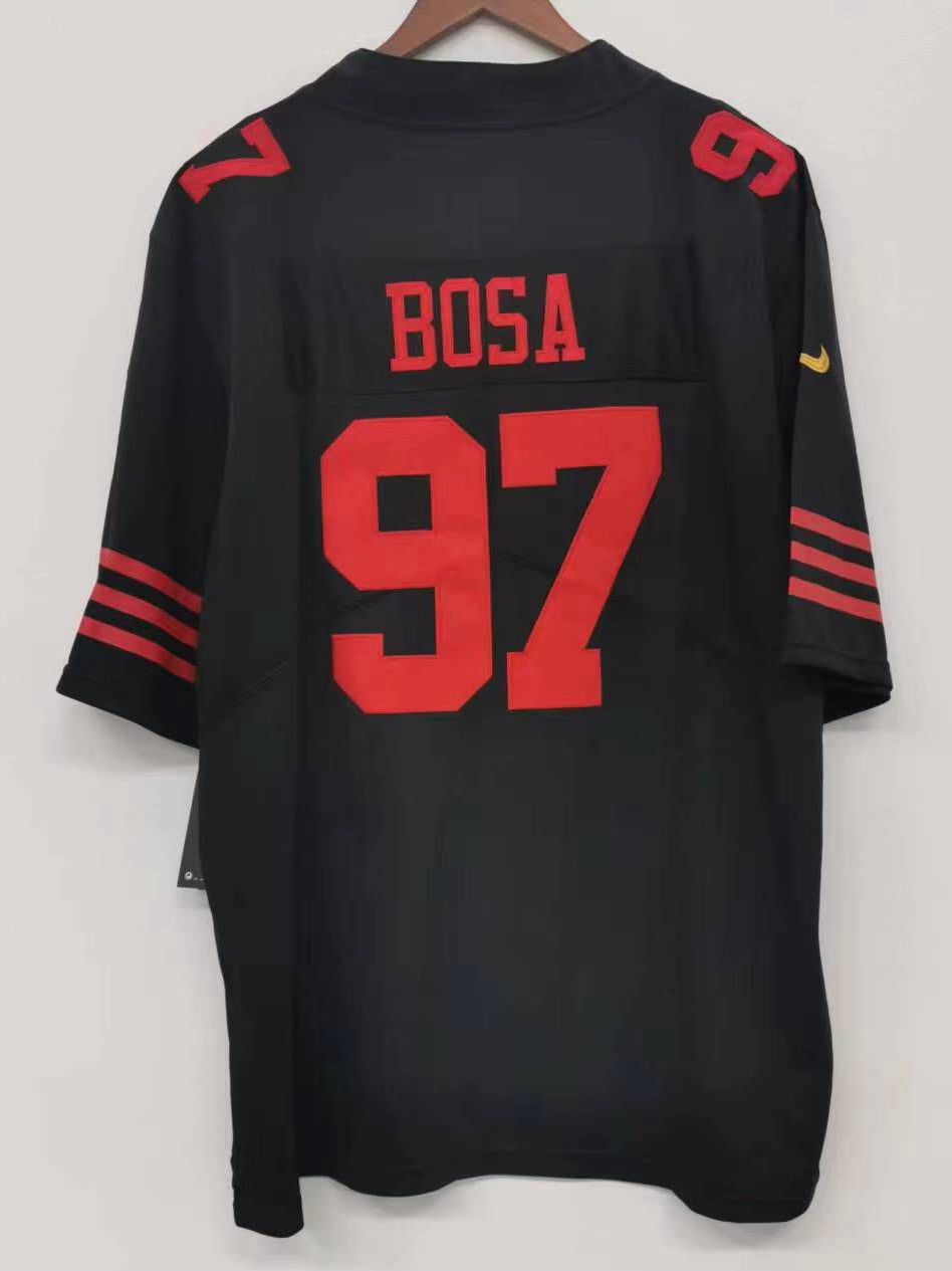 Nick Bosa San Francisco 49ers Official NFL Nike Jersey black product image 1