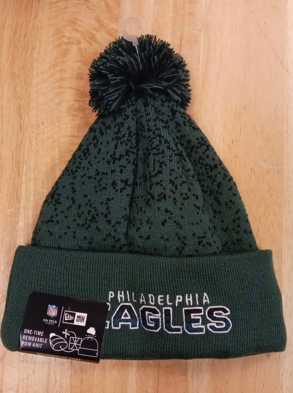 Philadelphia Eagles NFL New Era winter knit Hat with Pom product image 2