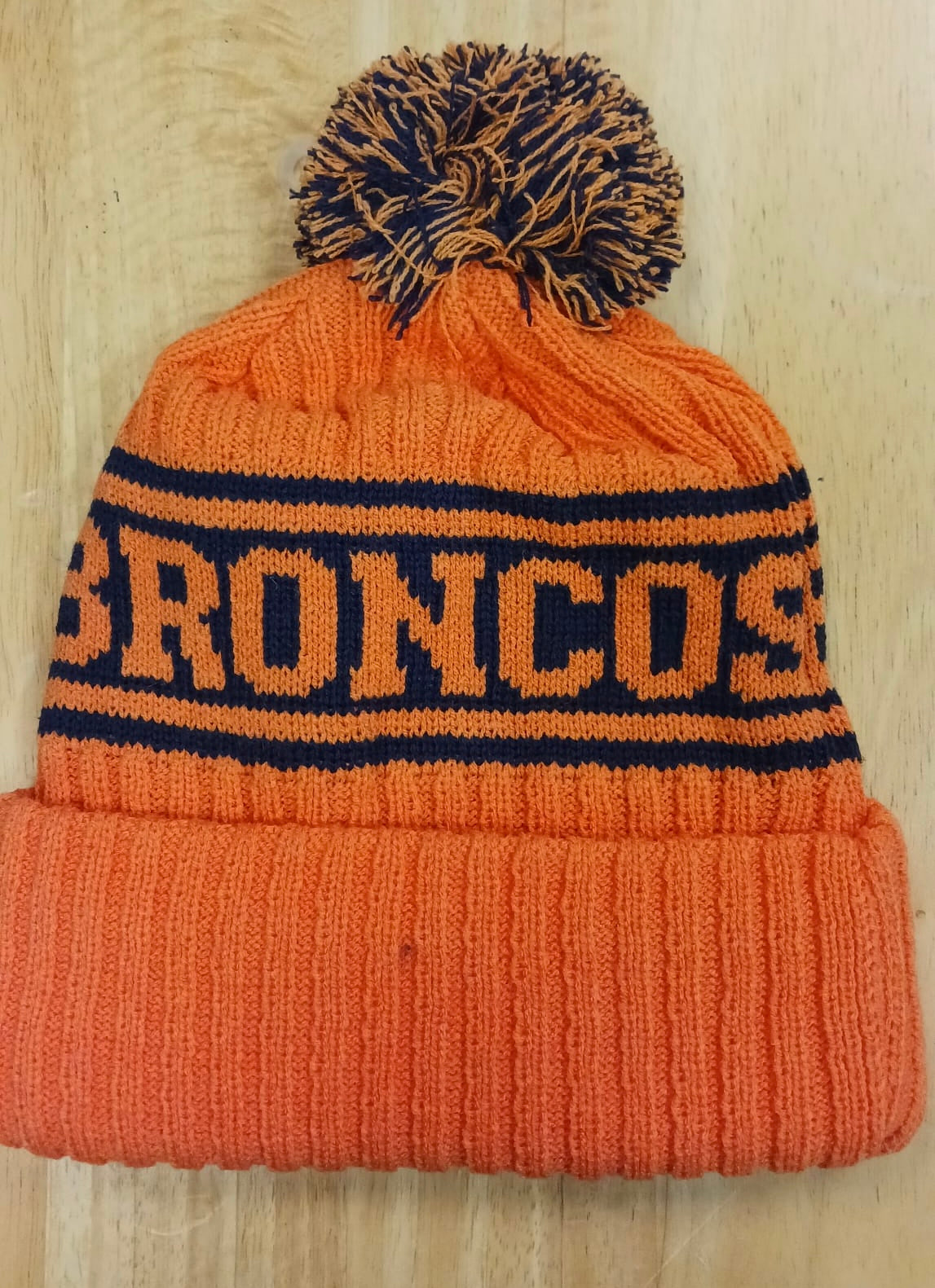 Denver Broncos NFL New Era winter Hat with Pom product image 2
