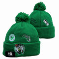 Boston Celtics NBA New Era winter Hat with Pom product image 1