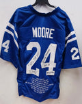 Lenny Moore autographed Baltimore Colts jersey JSA COA product image 1