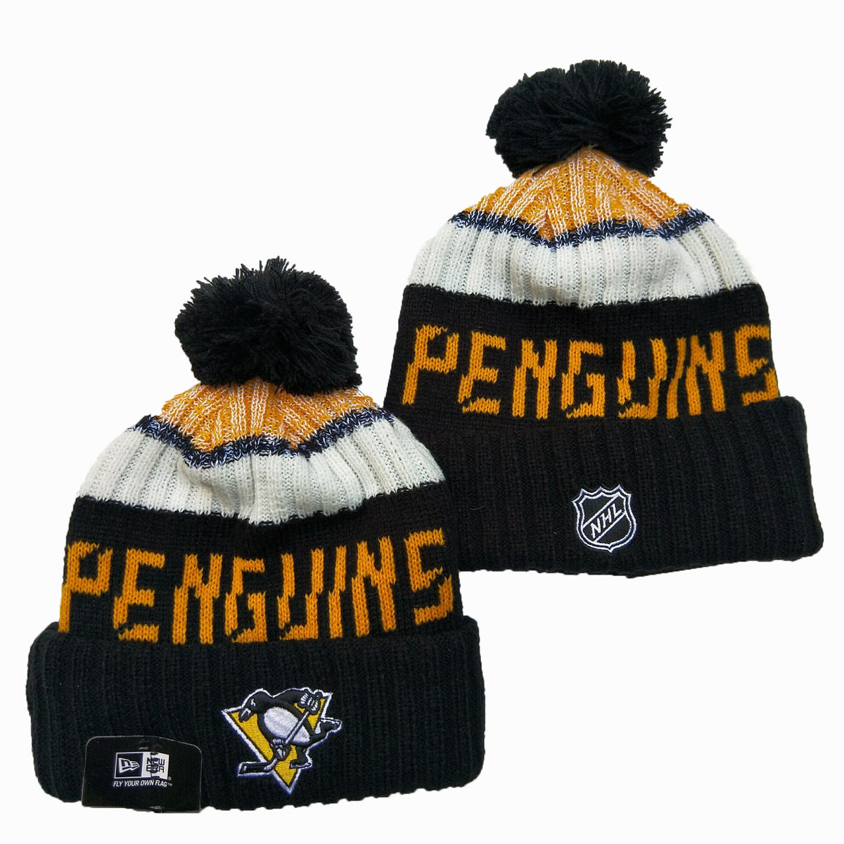 Pittsburgh Penguins NHL New Era winter Hat with Pom product image 1