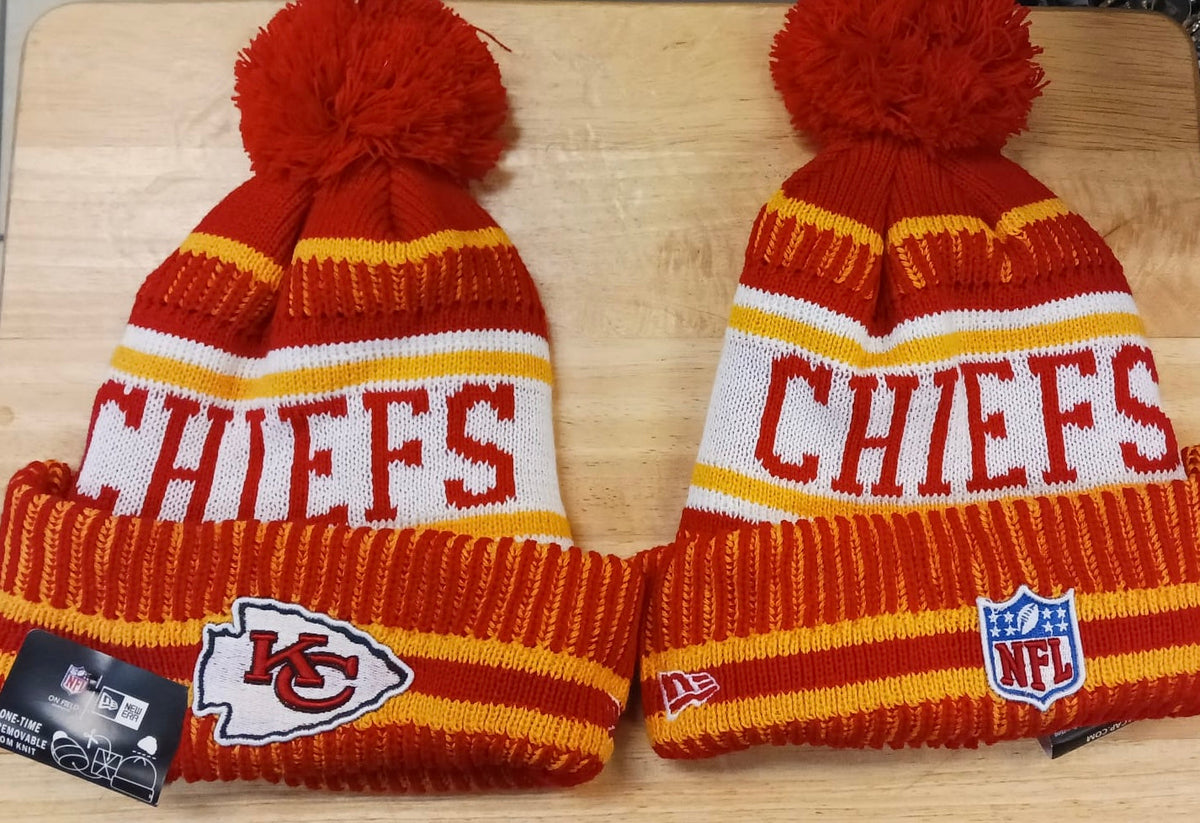 Kansas City Chiefs NFL New Era winter knit Hat with Pom product image 1