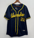 Christian Yelich #22 Milwaukee Brewers Official MLB Jersey product image 1