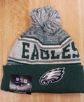 Philadelphia Eagles NFL New Era winter knit Hat with Pom product image 1