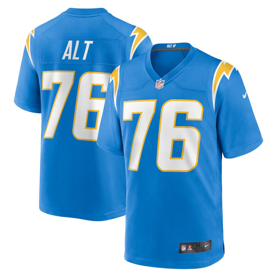 Joe Alt Los Angeles Chargers Official NFL NIKE Jersey light product image 1