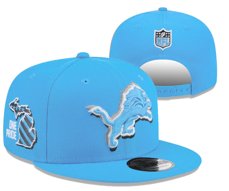 Detroit Lions New Era NFL Hat flat brim adjustable product image 1